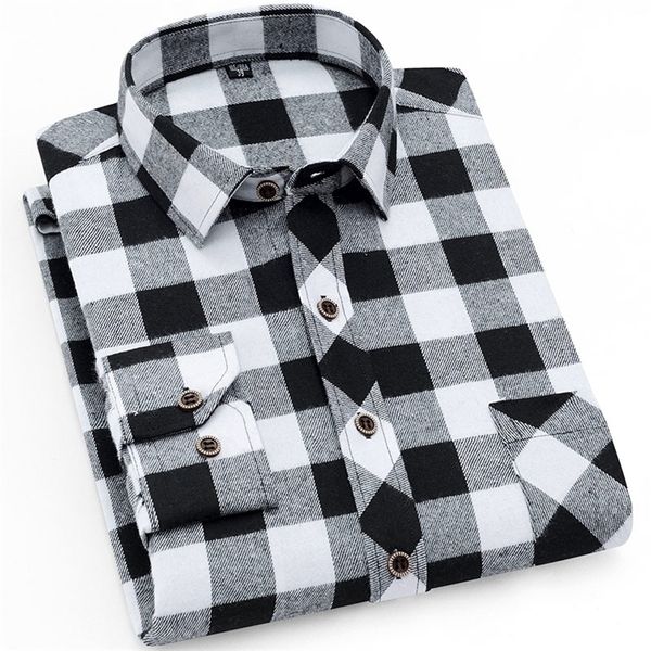 fall business casual men's plaid shirt brand male office red black checkered long sleeve shirts clothes 220323, White;black
fall business casual men's plaid shirt brand male office red black checkered long sleeve shirts clothes 220323, White;black