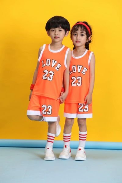 summer orange basketball sets for kids kit young sports sleeveless suits vest +shorts love #23 boy children clothing wear, Black
summer orange basketball sets for kids kit young sports sleeveless suits vest +shorts love #23 boy children clothing wear, Black
