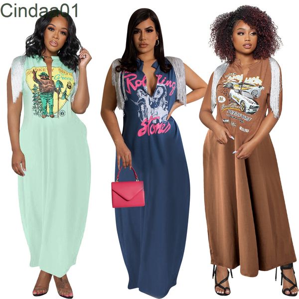 women clothing tassel dresses sleeveless long dress v neck printed clothes for ladies, Black;gray
women clothing tassel dresses sleeveless long dress v neck printed clothes for ladies, Black;gray