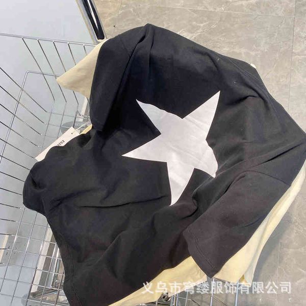 50% discount bagsof god double thread fog essentials leaf bold solid color letter five pointed star short sleeve t-shirt men's xiagao s, White;black
50% discount bagsof god double thread fog essentials leaf bold solid color letter five pointed star short sleeve t-shirt men's xiagao s, White;black
