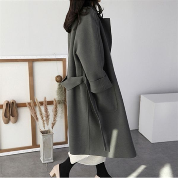 jxmyy simple lace double-sided woolen coat mid-length coat women autumn and winter thick loose slim wool coat 210412, Tan;black
jxmyy simple lace double-sided woolen coat mid-length coat women autumn and winter thick loose slim wool coat 210412, Tan;black