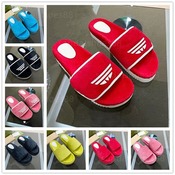 2022 new style slippers sandal sliders macaron thick bottom soft velvet luxury fashion famous flatform house slipper women candy summer flip, Black
2022 new style slippers sandal sliders macaron thick bottom soft velvet luxury fashion famous flatform house slipper women candy summer flip, Black