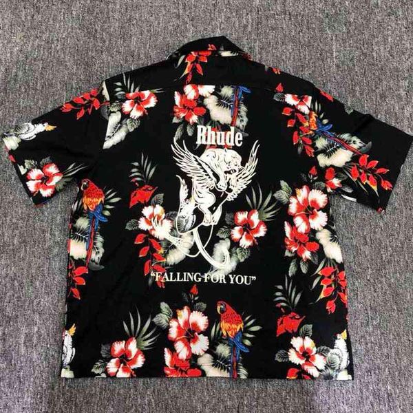 new men women flowers parrot red short mouwen flower print high street fashion t-shirt, White;black
new men women flowers parrot red short mouwen flower print high street fashion t-shirt, White;black