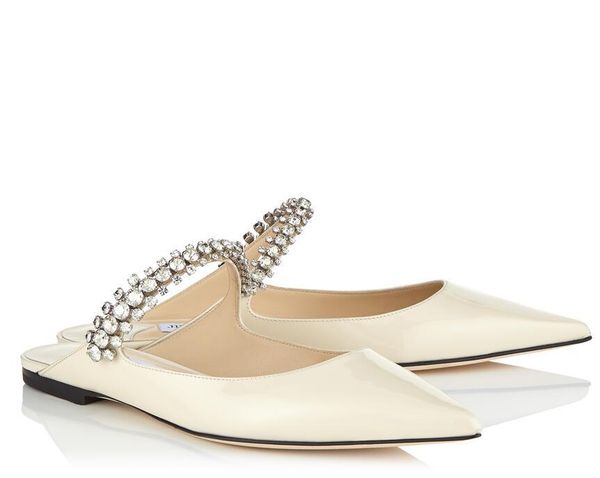 romantic wedding bing patent leather slippers pointy pumps with crystal strap designer flat heels dress sho size 34 to 43 jimmys choos did, Black
romantic wedding bing patent leather slippers pointy pumps with crystal strap designer flat heels dress sho size 34 to 43 jimmys choos did, Black