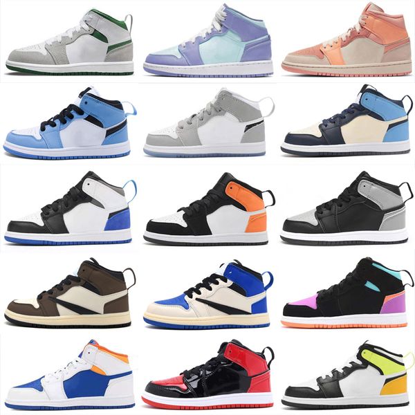 2022 infants 1s jumpman 1 toddler kids basketball shoes pine green game royal scotts obsidian chicago bred sneakers multi-color tie-dye size, White;red
2022 infants 1s jumpman 1 toddler kids basketball shoes pine green game royal scotts obsidian chicago bred sneakers multi-color tie-dye size, White;red