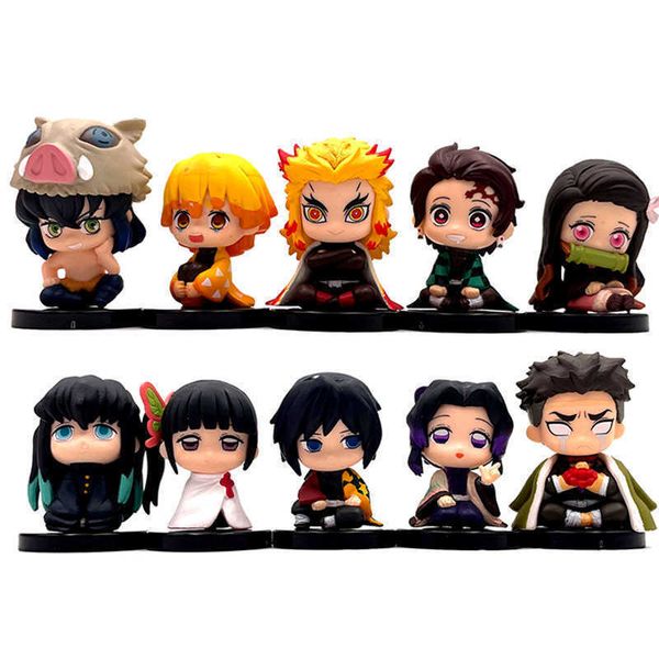 huiya01 5pcs anime demon slayer kamado tanjirou kamado sitting kimetsu no yaiba action figure q version kawaii model doll toys gifts q0722
huiya01 5pcs anime demon slayer kamado tanjirou kamado sitting kimetsu no yaiba action figure q version kawaii model doll toys gifts q0722