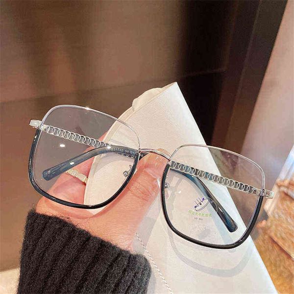 sunglasses trend alloy half frame women's anti blue light glasses new unique mirror leg design computer radiation spectacle 220328, White;black
sunglasses trend alloy half frame women's anti blue light glasses new unique mirror leg design computer radiation spectacle 220328, White;black