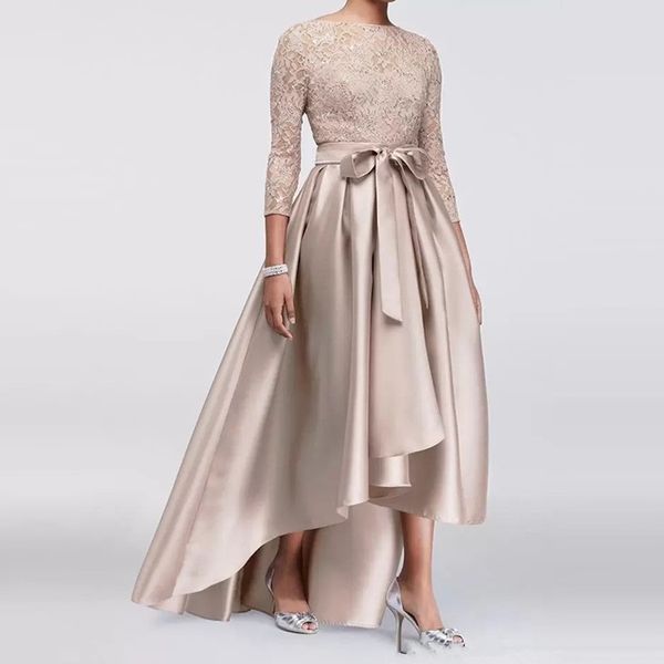 champagne a-line high low mother of the bride dresses sequined lace long sleeves evening dress plus size guest gowns, Black;red
champagne a-line high low mother of the bride dresses sequined lace long sleeves evening dress plus size guest gowns, Black;red