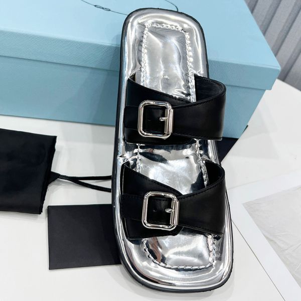 leather sandals insole in matching solid or silver metallic leather adds an unusual contrast metal buckle design complements the innovative, Black
leather sandals insole in matching solid or silver metallic leather adds an unusual contrast metal buckle design complements the innovative, Black