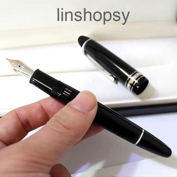 limited edition 149 piston fountain pen black resin and classic 4810 gold-plating nib business office writing ink pens with serial number
limited edition 149 piston fountain pen black resin and classic 4810 gold-plating nib business office writing ink pens with serial number