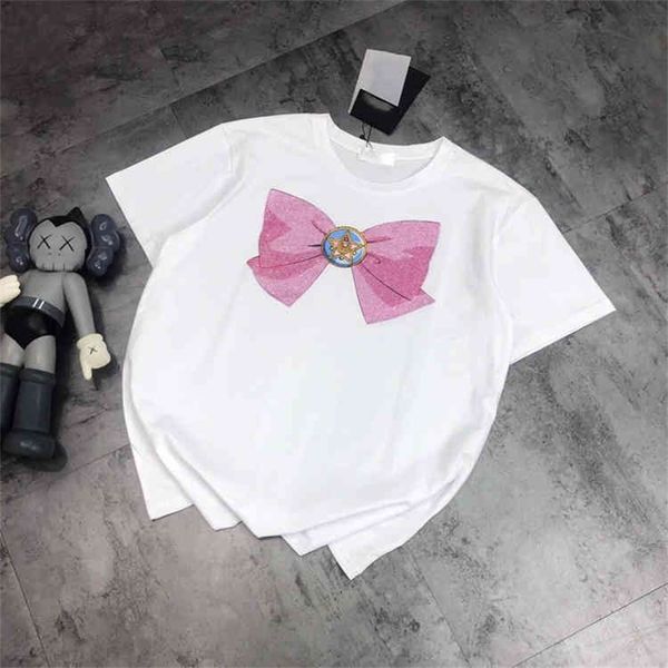 66% off new summer fashion bowknot ironing round neck t-shirt women's loose and simple short sleeve top, White
66% off new summer fashion bowknot ironing round neck t-shirt women's loose and simple short sleeve top, White