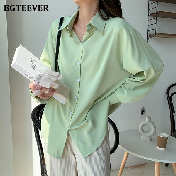 autumn long sleeve women single-breasted loose chiffon shirts casual lapel female solid blouses ladies blusas 2021, White
autumn long sleeve women single-breasted loose chiffon shirts casual lapel female solid blouses ladies blusas 2021, White