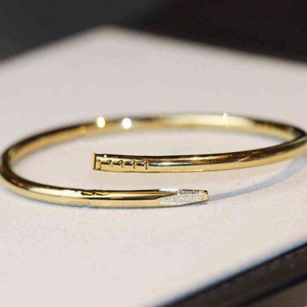 gold silver titanium steel bangle diamond-studded nail bracelet luxury designer letter c home men and women popular classic birthday gift, Black
gold silver titanium steel bangle diamond-studded nail bracelet luxury designer letter c home men and women popular classic birthday gift, Black