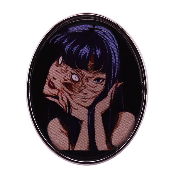 junji ito tomie enamel pins collect horror movies novel metal cartoon brooch backpack hat bag collar lapel badge fashion jewelry, Blue
junji ito tomie enamel pins collect horror movies novel metal cartoon brooch backpack hat bag collar lapel badge fashion jewelry, Blue