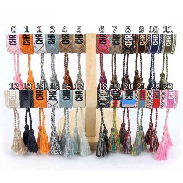 brand classic fashion embroidery bracelets luxury women men bangles friendship charm bracelet woven adjustable tassel vintage couple braided, Golden;silver
brand classic fashion embroidery bracelets luxury women men bangles friendship charm bracelet woven adjustable tassel vintage couple braided, Golden;silver