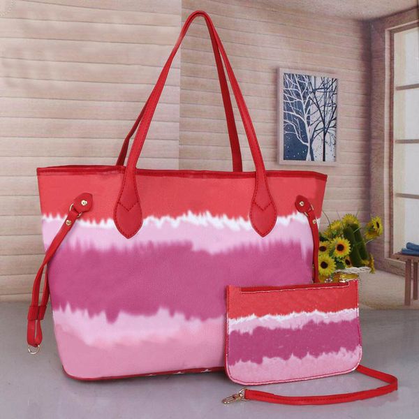 2022 fashion shopping bag two piece color gradient handbag shoulder bag classic graffiti design female large capacity designer
2022 fashion shopping bag two piece color gradient handbag shoulder bag classic graffiti design female large capacity designer