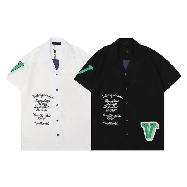 2022 europe paris men hawaii beach handwritten print casual shirt spring summer cool hip hop short sleeve designer tee, White;black
2022 europe paris men hawaii beach handwritten print casual shirt spring summer cool hip hop short sleeve designer tee, White;black