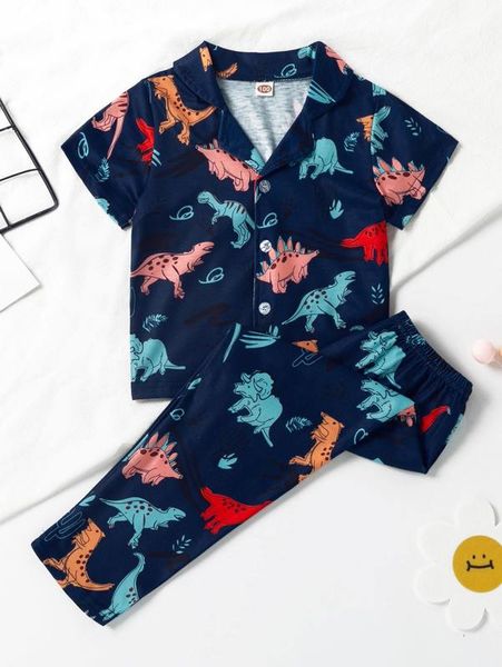 toddler boys allover dinosaur print button shirt and pants lounge set she, Blue;red
toddler boys allover dinosaur print button shirt and pants lounge set she, Blue;red