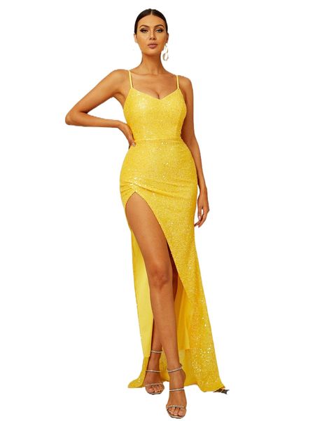 missord split thigh sequin formal dress x3ke#, Black;gray
missord split thigh sequin formal dress x3ke#, Black;gray