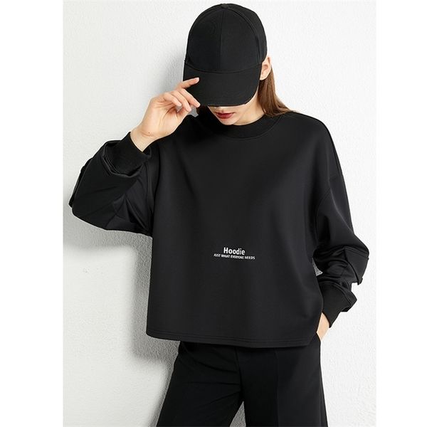 amii minimalism autumn fashion boyfriend style letter women hoodies causal oneck loose female pullover 12030243 201203, Black
amii minimalism autumn fashion boyfriend style letter women hoodies causal oneck loose female pullover 12030243 201203, Black
