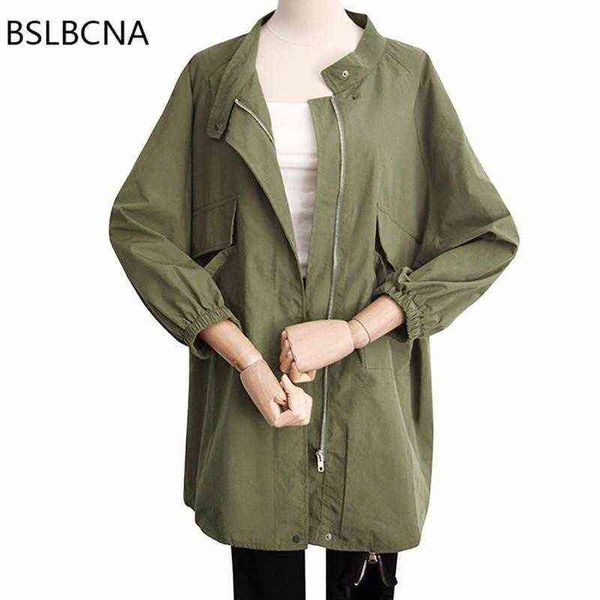 women's trench coats windbreaker 2021 autumn coat for women european dent work clothes causal loose vintage round neck female a404 t22, Tan;black
women's trench coats windbreaker 2021 autumn coat for women european dent work clothes causal loose vintage round neck female a404 t22, Tan;black
