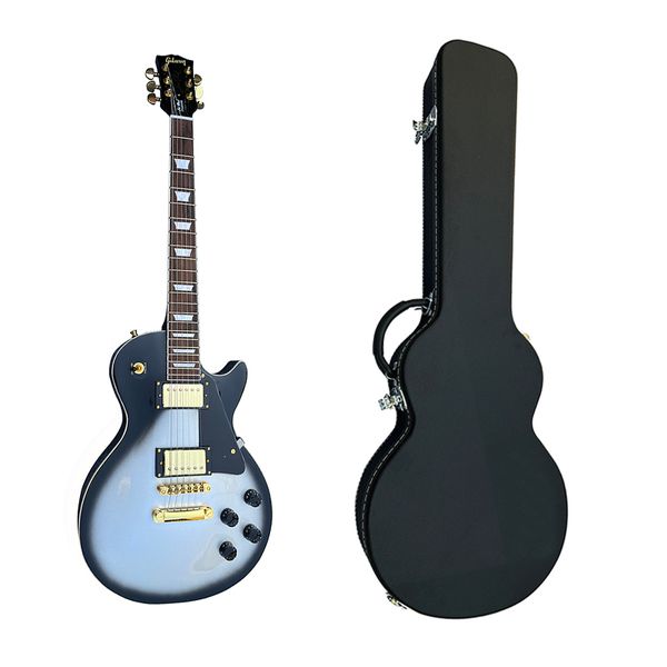 2022 classic brand electric guitar lp electric guitar silver powder bright surface performance level delivery to home
2022 classic brand electric guitar lp electric guitar silver powder bright surface performance level delivery to home