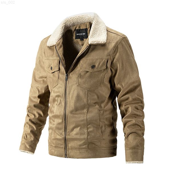 military tactical jacket new winter padded coat fleece rib sleeve warm turn-down collar solid zipper casual jackets outerwear t220716, Black;brown
military tactical jacket new winter padded coat fleece rib sleeve warm turn-down collar solid zipper casual jackets outerwear t220716, Black;brown