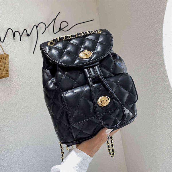 lingge chain backpack women's fashion drawstring backpack summer new travel chain schoolbag one shoulder backpack 220712
lingge chain backpack women's fashion drawstring backpack summer new travel chain schoolbag one shoulder backpack 220712