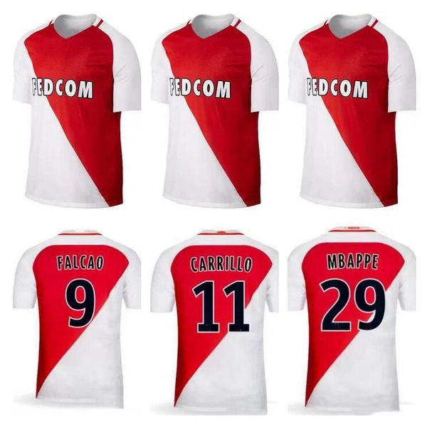 16 17 as monaco soccer jerseys home mbappe falcao bernando carrillo germain fabinho league champion maillot de foot for men, Black;yellow
16 17 as monaco soccer jerseys home mbappe falcao bernando carrillo germain fabinho league champion maillot de foot for men, Black;yellow