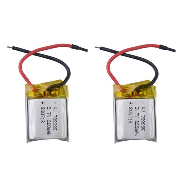 2pcs 3.7v 220mah lithium battery for hs190 901hs 901s 901h x300c lf606 sg800 s9 mini syma s107 s107g s108g s109g four-axis aircraf259i
2pcs 3.7v 220mah lithium battery for hs190 901hs 901s 901h x300c lf606 sg800 s9 mini syma s107 s107g s108g s109g four-axis aircraf259i