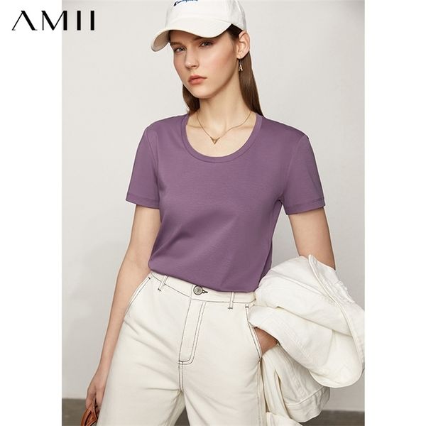 amii minimalism spring summer womens tshirt causal solid oneck female tshirt fashion basic cotton women tshirt 12120270 210320, White
amii minimalism spring summer womens tshirt causal solid oneck female tshirt fashion basic cotton women tshirt 12120270 210320, White
