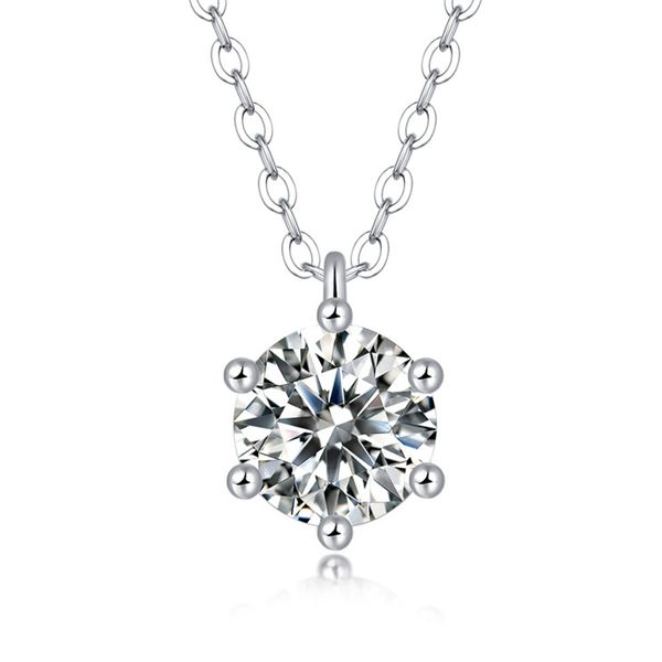 lab 1ct 6.5mm moissanite diamond pendant real 925 sterling silver charm party wedding pendants necklace for women bridal jewelry
lab 1ct 6.5mm moissanite diamond pendant real 925 sterling silver charm party wedding pendants necklace for women bridal jewelry