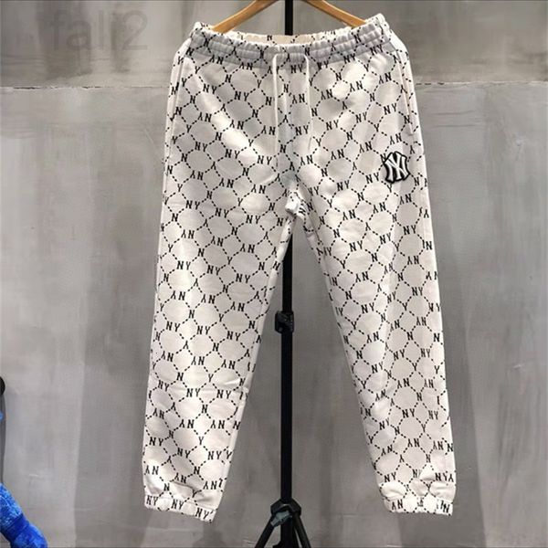 men's pants designer 2022 spring new korean mlb embroidered ny old flower full printed cotton terry loose couple casual pants, Black
men's pants designer 2022 spring new korean mlb embroidered ny old flower full printed cotton terry loose couple casual pants, Black