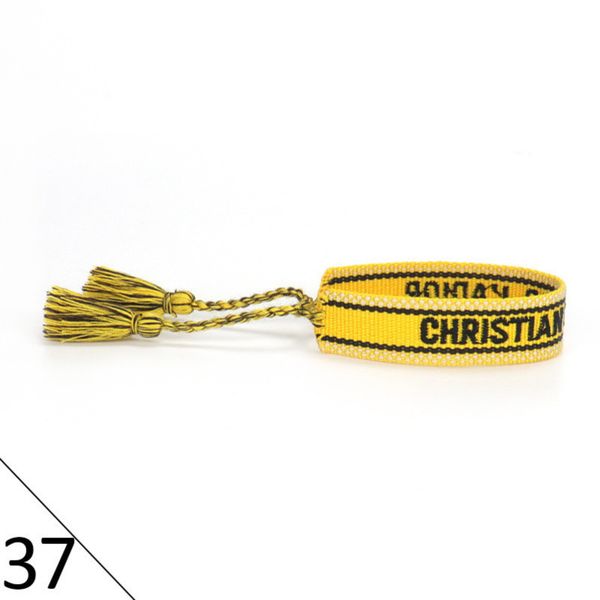 designers fashion wovens friendship bracelet for luxury brand d handmade braided bracelets with tassel print embroidery men bangle code 20-3, Golden;silver
designers fashion wovens friendship bracelet for luxury brand d handmade braided bracelets with tassel print embroidery men bangle code 20-3, Golden;silver