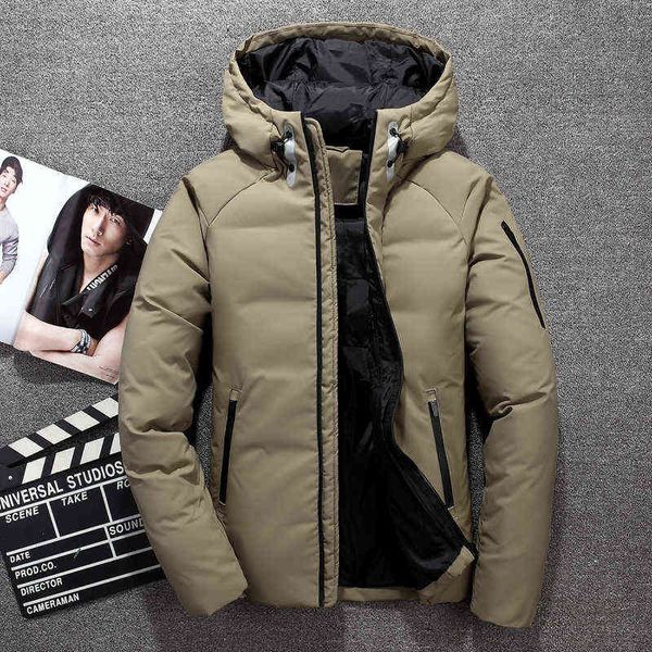 new design fashion winter jacket men down coat parka white duck down casual windproof thick business jackets coat hooded t220715, Black
new design fashion winter jacket men down coat parka white duck down casual windproof thick business jackets coat hooded t220715, Black