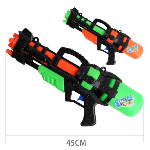 

Wholesale 45CM Water Gun Plastic Model Kits Summer Beach Seaside Rifle Large Capacity Essential Toys For Children Kids Adult