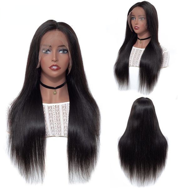 straight lace front human hair wigs for women transparent hd lace frontal wig 360 lace frontal wig pre plucked vshow remy hair, Black
straight lace front human hair wigs for women transparent hd lace frontal wig 360 lace frontal wig pre plucked vshow remy hair, Black