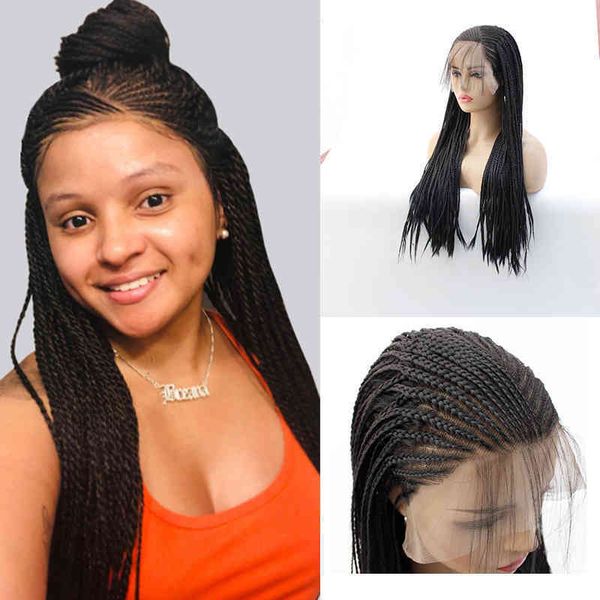 natural ey synthetic preplucked 13x6lace front box braids hand braided wigs for black women babyhair lightweight braids, Golden;white
natural ey synthetic preplucked 13x6lace front box braids hand braided wigs for black women babyhair lightweight braids, Golden;white