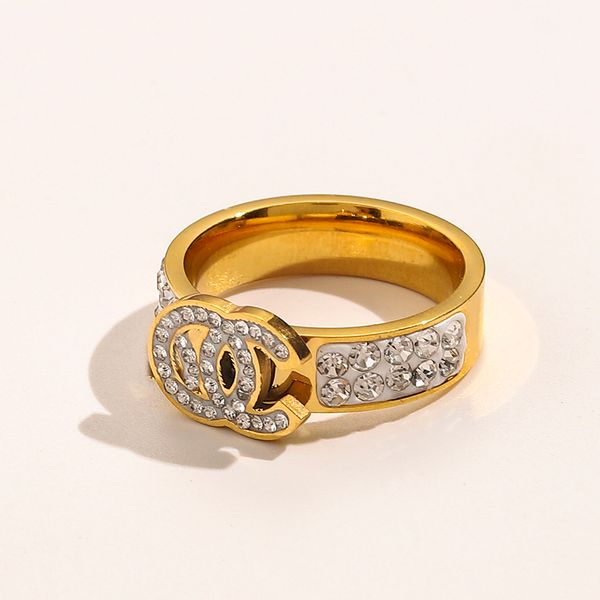 fashionable new channel jewelry designer rings women letter love wedding supplies 18k gold plated stainless steel diamond gemstones ring fin, Slivery;golden
fashionable new channel jewelry designer rings women letter love wedding supplies 18k gold plated stainless steel diamond gemstones ring fin, Slivery;golden