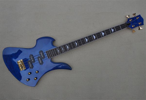 4 string bolt on neck dark blue electric bass guitar with golden hardware offer customize
4 string bolt on neck dark blue electric bass guitar with golden hardware offer customize