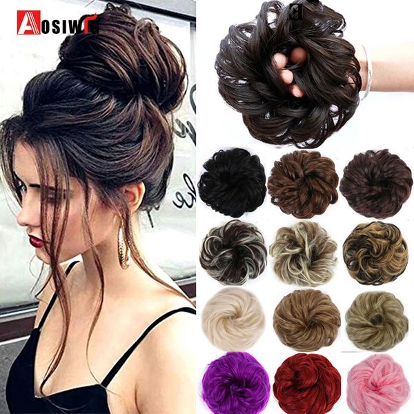 costume accessories synthetic chignon with rubber elastic band made of hair women curly chignon scrunchie hairpiece messy bun ponytail, Silver
costume accessories synthetic chignon with rubber elastic band made of hair women curly chignon scrunchie hairpiece messy bun ponytail, Silver