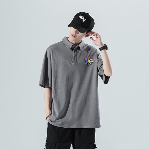 2022 new mens polo shirt casual shortsleeved men tshirt youth plus size printed short sleeved shirt, Black;brown
2022 new mens polo shirt casual shortsleeved men tshirt youth plus size printed short sleeved shirt, Black;brown