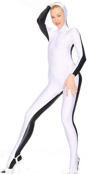 mix color spandex catsuit costumes open face bodysuit halloween party fancy dress, Black
mix color spandex catsuit costumes open face bodysuit halloween party fancy dress, Black
