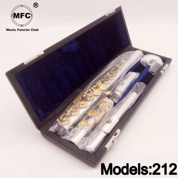 2022 new mfc professional flute 212 silver plated flute gold key intermediate student curved headjoint flutes c leg 16 hole close
2022 new mfc professional flute 212 silver plated flute gold key intermediate student curved headjoint flutes c leg 16 hole close