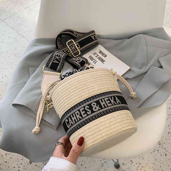 leisure bucket straw women's 2022 new fashion letter trend single shoulder woven messenger bag
leisure bucket straw women's 2022 new fashion letter trend single shoulder woven messenger bag
