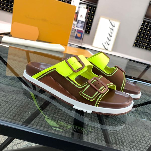 trainer mule basketball slippers 21ss mens designer two straps sandals leather outdoor casual slipper trainers rubber outsole lightweight fl, Black
trainer mule basketball slippers 21ss mens designer two straps sandals leather outdoor casual slipper trainers rubber outsole lightweight fl, Black