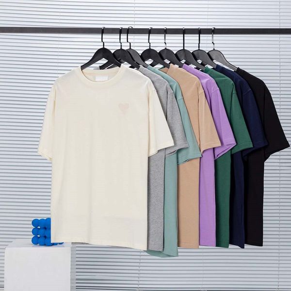 summer t shirts men women designer cotton heart embroidered men's casual shirts luxury clothing street short sleeve polo tees, White;black
summer t shirts men women designer cotton heart embroidered men's casual shirts luxury clothing street short sleeve polo tees, White;black