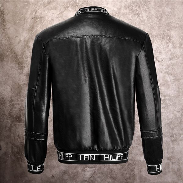 plein-brand men's pp skull fur leather mansjacket thick baseball collar jacket simulation motorcycle p6969, Black
plein-brand men's pp skull fur leather mansjacket thick baseball collar jacket simulation motorcycle p6969, Black