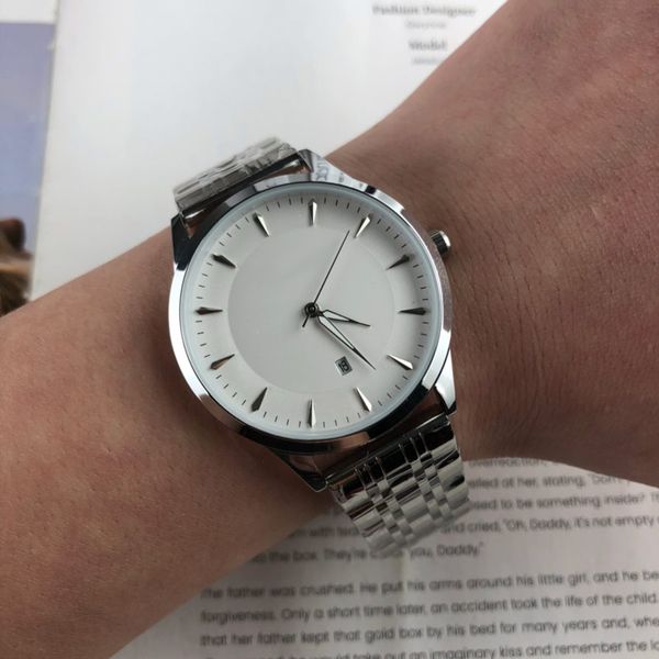 brand fashion mens watches luxury men watch stainless steel band 40mm quartz waterproof wirstwatches for man birthday father's day gift, Slivery;brown
brand fashion mens watches luxury men watch stainless steel band 40mm quartz waterproof wirstwatches for man birthday father's day gift, Slivery;brown