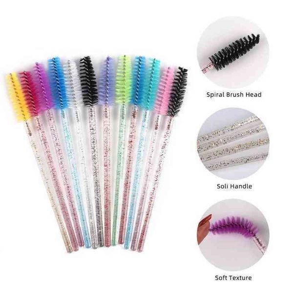 newcome 50pcslot disposable crystal eyelash makeup lash brush diamond handle mascara wands extension tool 0311
newcome 50pcslot disposable crystal eyelash makeup lash brush diamond handle mascara wands extension tool 0311